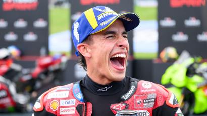 Bild: Robert Michael/dpa
Nicht zu schlagen: Marc Márquez.