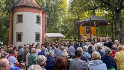 Archivbild: Stephan Huber
9 Tage, 26 Gottesdienste, Andachten und weitere religiöse Angebote: Die Wallfahrtswoche am Annaberg wird auch dieses Jahr zahlreiche Gläubige anziehen.