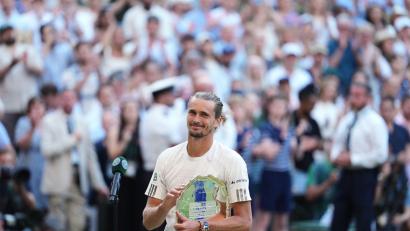 Bild: Kirsty Wigglesworth/AP/dpa
Alexander Zverev ist zufrieden mit einem „fantastischen Turnier“.