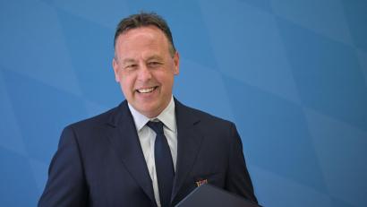 Bild: Malin Wunderlich/dpa
Marco Sturm wurde in München geehrt.