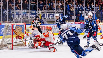 Archivbild: Werner Moller
In der neuen Folge des "Powerplay"-Podcast geht es um die Veränderungen im Kader der Blue Devils Weiden.
