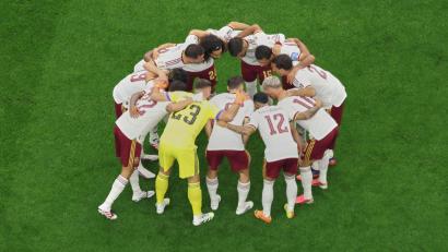Bild: Sam Hodde/AP/dpa
Spanien hat sich den Weg ins Finale als Team erarbeitet.