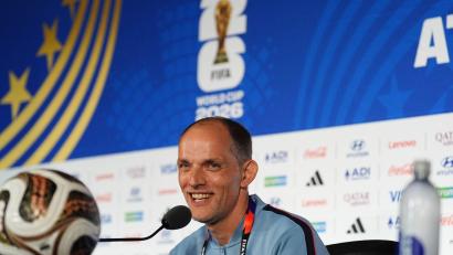 Bild: Martin Rickett/PA Wire/dpa
Thomas Tuchel gönnt sich ab und an ein Eis.