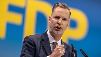 Bild: Michael Kappeler/dpa
Wechselt ins Management eines Energiehändlers: Ex-FDP-Chef Christian Dürr.
