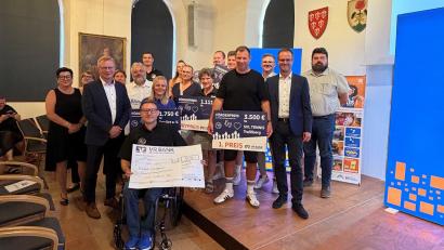 Bild: Stephanie Fuchs VR-Marketing
Die VR Bank Amberg-Sulzbach verleiht den Förderpreis 2026