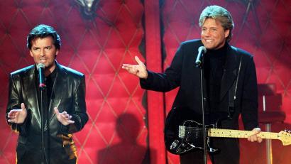 Archivbild: Katja Lenz/dpa
Dieter Bohlen möchte Modern Talking wieder aufleben lassen - und hat sich dafür bei Thomas Anders gemeldet, wie er erzählt.