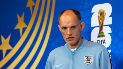 Bild: Lynne Sladky/AP/dpa
Englands Trainer Thomas Tuchel steht in der Kritik.