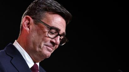Bild: Henry Nicholls/Pool AFP/AP/dpa
Großbritanniens Neuer in der Downing Street: Andy Burnham.