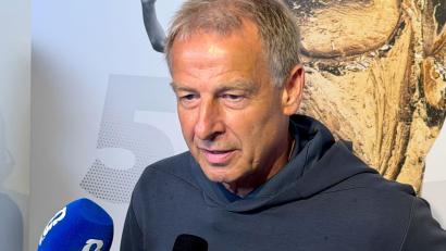 Bild: Christoph Lother/dpa
Jürgen Klinsmann wünscht sich beim DFB einen Neustart mit Jürgen Klopp als Bundestrainer. (Archivbild)