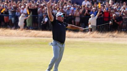 Bild: David Davies/PA Wire/dpa
Der Neuseeländer Ryan Fox hat die 154. British Open gewonnen.