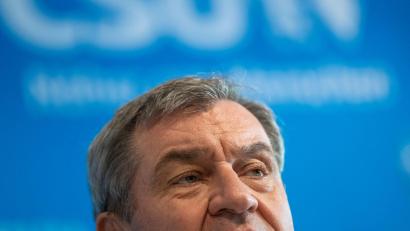 Bild: Peter Kneffel/dpa
Bayerns Ministerpräsident gab sich nach dem Vorfall gelassen. (Archivbild)