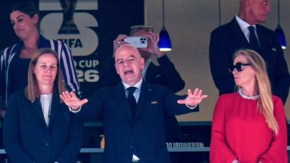 Bild: Manu Fernandez/AP/dpa
Gianni Infantino in Seattle. (Archivbild)