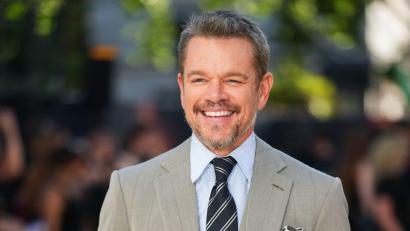 Bild: Scott A Garfitt/Invision/AP/dpa
Er habe einen Anruf von einer unbekannten Nummer erhalten, erzählt Matt Damon. Am Hörer war Christopher Nolan. (Archiv)