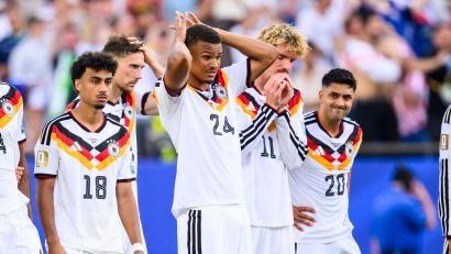 Bild: Tom Weller/dpa
Nach dem frühen WM-Aus ist die DFB-Auswahl in der Weltrangliste zurückgefallen. (Archivbild)