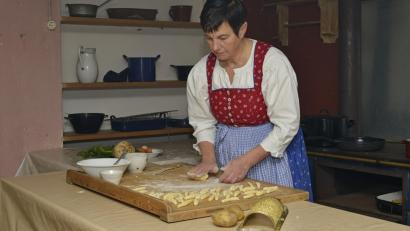 Bild: Elisabeth Götz
Frische Schoppala im Freilandmuseum Oberpfalz.