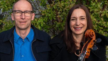 Bild: Stefan Daubner
Mit seiner Frau Marie-Therese, einer Cellistin, hat Stefan Daubner schon öfter in Brand Konzerte gestaltet.