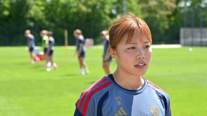 Bild: Florian Diettrich/dpa
Heimspiel in Japan: Momoko Tanikawa.