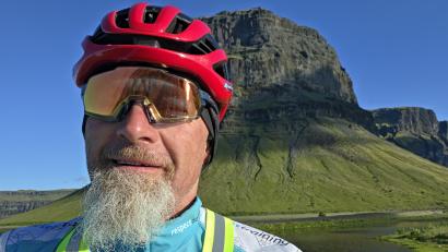 Bild: Josef Reger
Josef Reger bei seiner jüngsten Tour auf Island.
