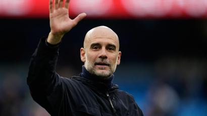 Bild: Dave Thompson/AP/dpa
Guardiola könnte zu Italiens Hoffnungsträger werden. (Archivbild)