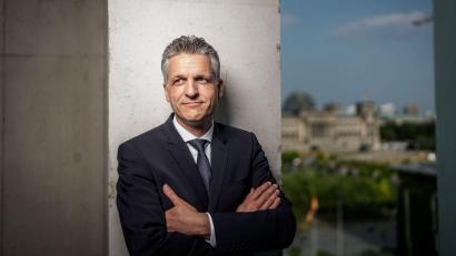 Bild: Michael Kappeler/dpa
Aus dem Kanzleramt wird Thorsten Frei wohl bald ausziehen. (Archivbild)