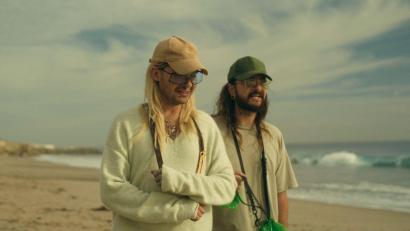 Bild: Netflix/dpa
Bill Kaulitz und Tom Kaulitz in der ersten Folge der neuen Staffel der Netflix-Serie „Kaulitz & Kaulitz“.
