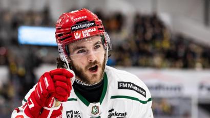 Bild: picture alliance / BILDBYRÅN | JOHAN LÖF
Brayden Tracey jubelt in der kommenden Saison im Trikot der Blue Devils Weiden.