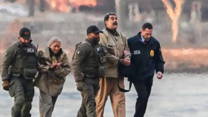 Bild: Kyle Mazza-Cnp/Zuma Press/dpa
Maduro muss sich vor Gericht gegen den Vorwurf des „Drogenterrorismus“ verteidigen. (Archivbild)