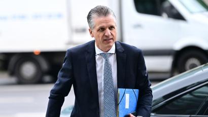 Bild: Fabian Sommer/dpa
Thorsten Frei ist ein Vertrauter des Kanzlers. (Archivbild)