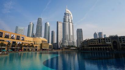 Bild: David Davies/PA Wire/dpa
Dubai ringt um sein Image als sicherer Hafen für Handel und Tourismus. (Archivbild)