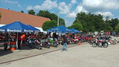 Bild: Hubert Schmidt
Viele Schmuckstücke waren beim Laverda-Treffen in Trabitz zu bestaunen.