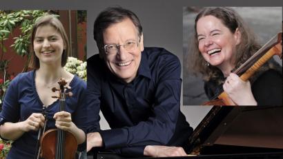 Bild: Heinrich/Eisinger/Remy-Schumacher/privat
Das Trio mit Stefanie Heinrich, Tess Remy-Schumacher und Detlev Eisinger tritt in Waldsassen auf.