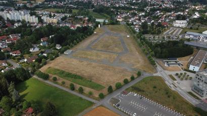 Archivbild: Stadt Weiden
Der alte Festplatz in Weiden soll zu einem urbanen Mischquartier werden. Großer Fokus im Rahmenplan liegt auf der neuen Feuerwache, die hier möglichst bald entstehen soll.