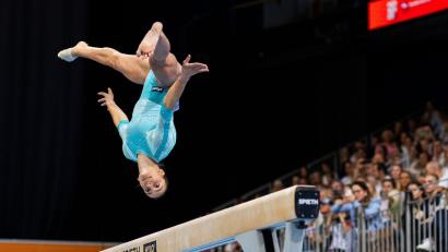 Bild: Michael Matthey/dpa
Helen Kevric meldete sich eindrucksvoll zurück.
