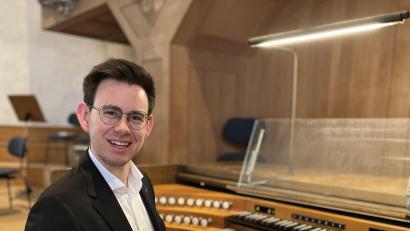 Bild: David Kirschsieper
David Kirschsieper spielt bei der Amberger Orgelmusik.