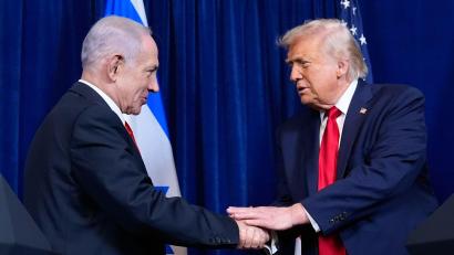 Bild: Alex Brandon/AP/dpa
Das Treffen zwischen Netanjahu und Trump wird am Dienstag erwartet (Archivbild).