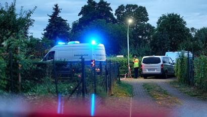 Bild: Michael Kappeler/dpa
Der mutmaßliche Täter starb bei einem Polizeieinsatz in Berlin-Spandau.