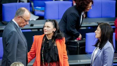 Bild: Kay Nietfeld/dpa
Connemann bleibt Mittelstandsbeauftragte der Regierung. (Archivbild)