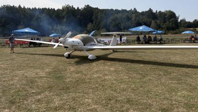 Bild: Lukas Büchold
Beim Modellflug-Event ist eines der großen Flugzeuge der Luftsportgruppe Amberg gezeigt worden.