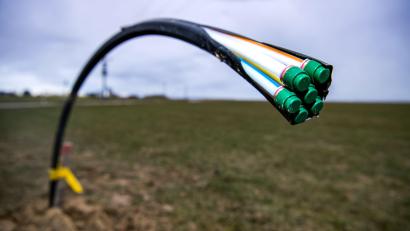 Symbolbild: Sina Schuldt
Schnelles Internet kommt nach Trabitz: Die Telekom will 562 Adressen bis 2029 versorgen und dazu über 100 Kilometer Kabel verlegen.