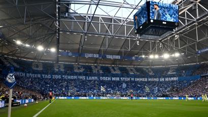 Bild: Bernd Thissen/dpa
Schalke feiert sein 25-jähriges Arena-Jubiläum mit Real Madrid. (Archivbild)