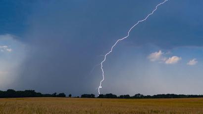 Bild: Patrick Pleul/dpa
Gewitter mit starken Windböen sind heute für den Norden vorhergesagt.
