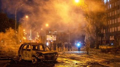 Bild: Dan Bashakov/AP/dpa
Erneut hat Russland die Ukraine massiv mit Angriffen überzogen.