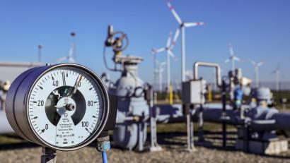 Bild: Jan Woitas/dpa
Eine Gasreserve soll 2027 aufgebaut werden. (Archivbild)