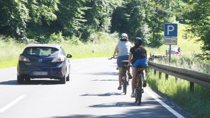 Archivbild: Gabi Schönberger
Viele Radfahrer wünschen sich einen Radweg entlang der Staatsstraße 2166 zwischen Weiden und Albersrieth.