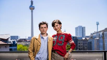 Bild: Christoph Soeder/dpa
„Spider-Man: Brand New Day“ ist die vierte Verfilmung mit Tom Holland als Peter Parker alias Spider-Man und Zendaya in der Rolle seiner Freundin. (Archivbild)