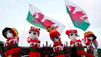Bild: Nick Potts/PA Wire/dpa
Ohne uns: Wales steht nicht hinter einer Wiederwahl Gianni Infantinos. (Archivbild)