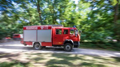 Bild: Frank Hammerschmidt/dpa
Ein Feuerwerkskörper löst auf rund 400 Quadratmetern einen Flächenbrand aus. (Symbolbild)