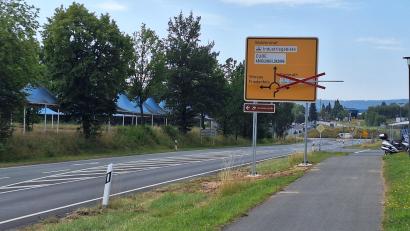 Bild: Oswald Zintl
Auf dem ehemaligen Gelände der Auto Lounge soll in Waldershof das neue Nahversorgungszentrum entstehen