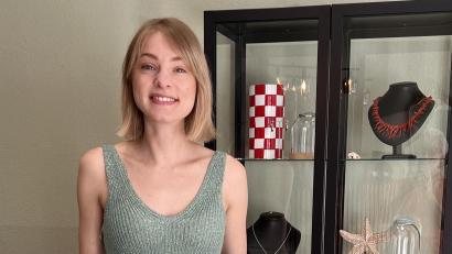 Bild: Marianne Moosburger
Michaela Maluche-Salzmann verwirklicht ihren Traum und eröffnet eine Goldschmiede in Hahnbach.