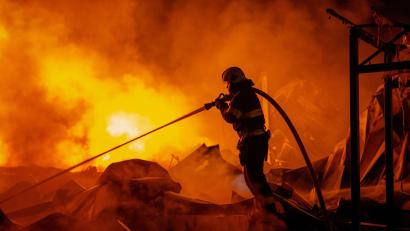 Bild: Dan Bashakov/AP/dpa
Die ukrainische Hauptstadt Kiew konnte erneut nicht gegen russische Raketen verteidigt werden.